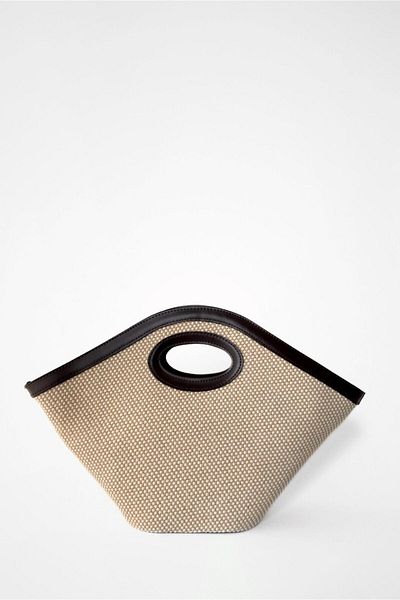 Yuka Atelier Sandra Canvas Cross Strap Handbag