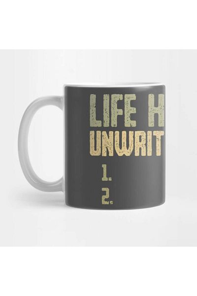 Pixxa Life Has 2 Unwritten Rules Mug