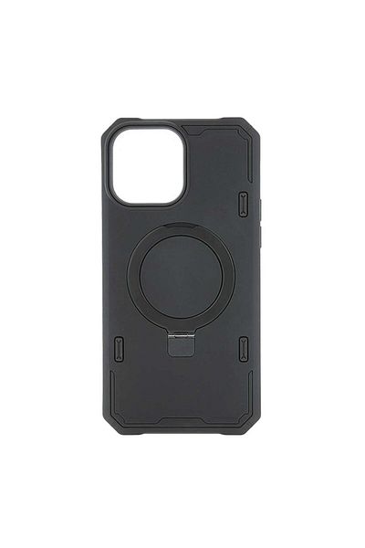 Apple Carcasă Defender Mag Ring pentru iPhone 11 - MagSafe - Neagră