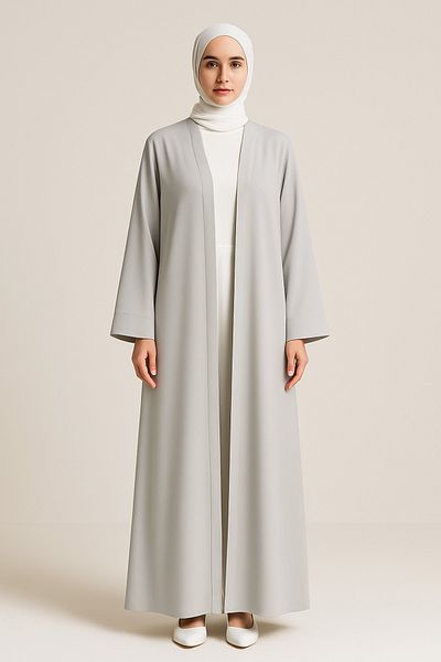 Misue Handmade Medina Silk Abaya Ferace, Flowing Abaya, Hijab Clothing Abaya, Premium Abaya Ferace, Modest Clothing