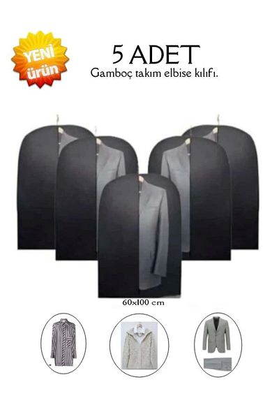 she berrak 5 Pieces Suit Case Storage Bag Closet Organizer Gamboç 60X100 cm