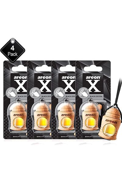 Areon - Air Freshener Fresco X Black Crystal - (Pack of 4)