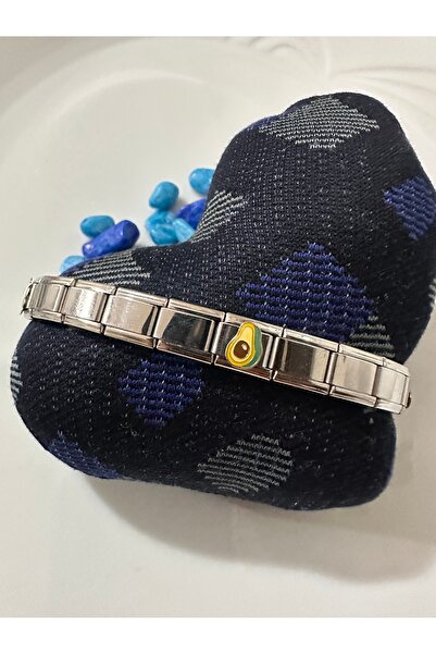 Luxmon Avocado Figured Italian Bracelet Charm Only the Charm Is Sent