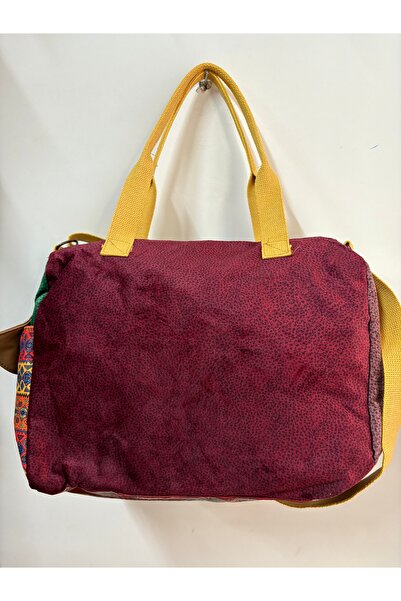 Street Bag Patchwork Etnik Otantik Bohem Omuz Çantası El Çantası Günlük Kullanım Seyehat Kullanım Postacı Çanta