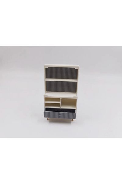 CharmFancy 1/12 Scale Buffet Miniature Diorama Goods Accessory Model