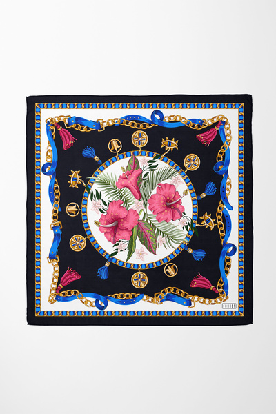 Sozakko وشاح نسائي من قماش التويل النباتي من روزا لوكس