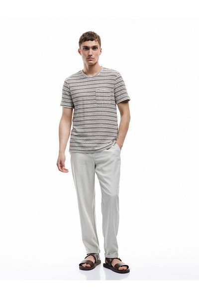 Koton New Season Viscose Pocket Detailed Rayon Tapered Waist Lace-Up Sweatpants