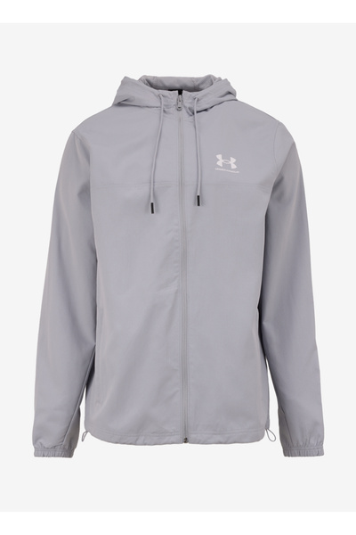 Under Armour 1390149-011 UA Rival Wvn Windbreaker cu guler cu fermoar, croial...
