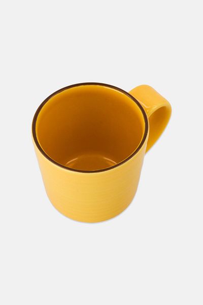 KAHLER Ceramic Coffee Mug 330 ml, Yellow