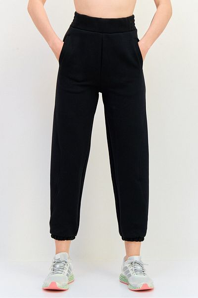 adidas Women Sportswear Fit Outdoor Sweatpants, Black