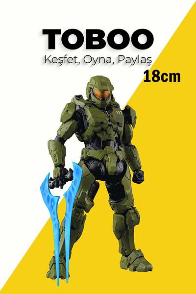shop Halo 5 Infinite Guardians Master Chief John-117 Pvc Action Figure – 18 cm