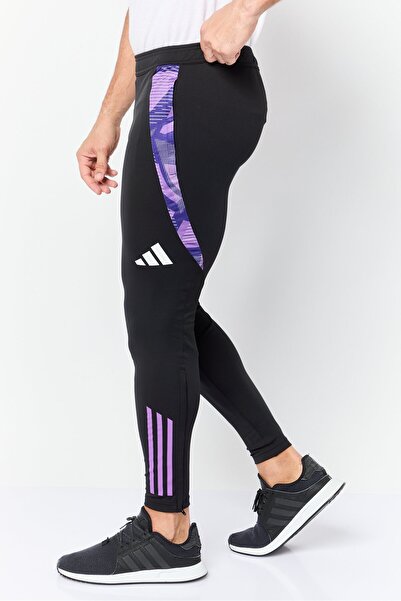 adidas Men Slim Fit German Football Association Track Pants, Black