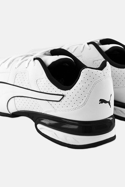 Puma Men Tazon 7 Evo Lace Up Running Shoes, White