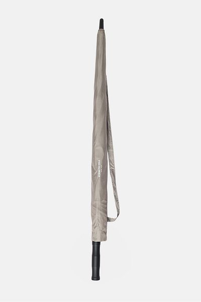 Kenneth Cole Brand Logo Auto Open Umbrella, Grey