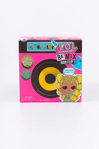 L.O.L. SURPRISE Remix Hair Flip Dolls, Pink