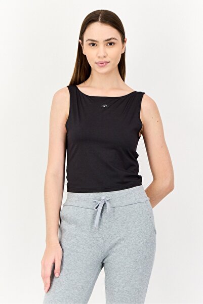 adidas Women Sportswear Fit Sleeveless Training Tank Top, Black