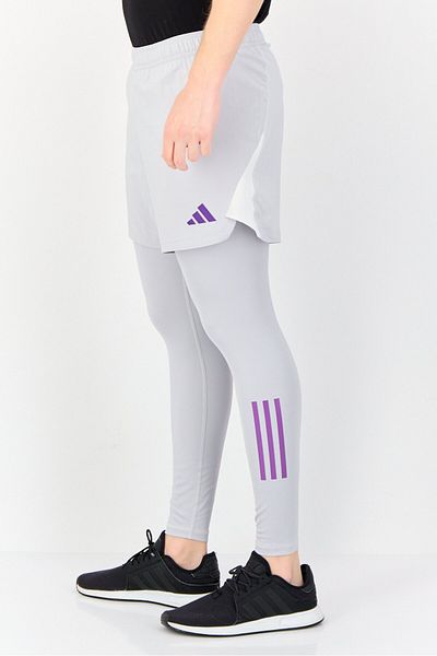 adidas Men Slim Fit Goalkeeper Tight, Light Grey