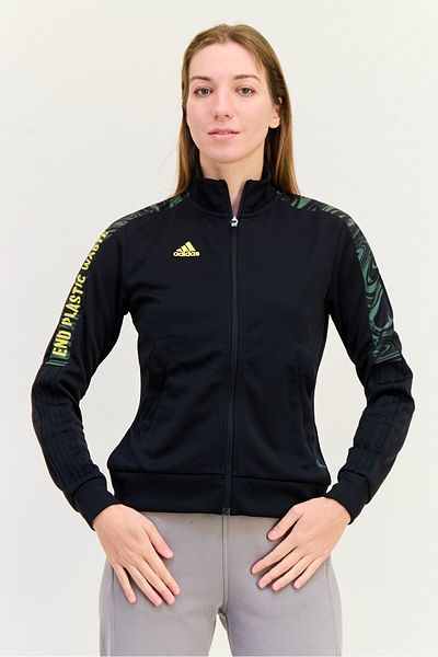 adidas Women Sportswear Fit Long Sleeve Outdoor Jacket, Black