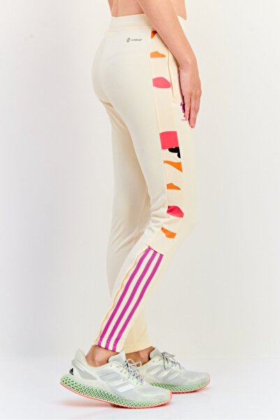 adidas Women Sportswear Fit Outdoor Sweatpants, Cream