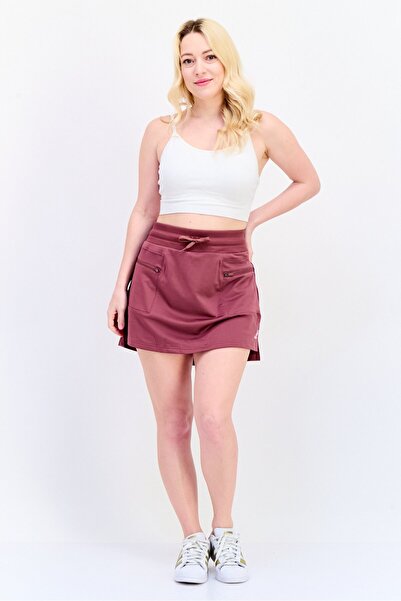 adidas Women Sportswear Fit Outdoor Skort, Light Maroon