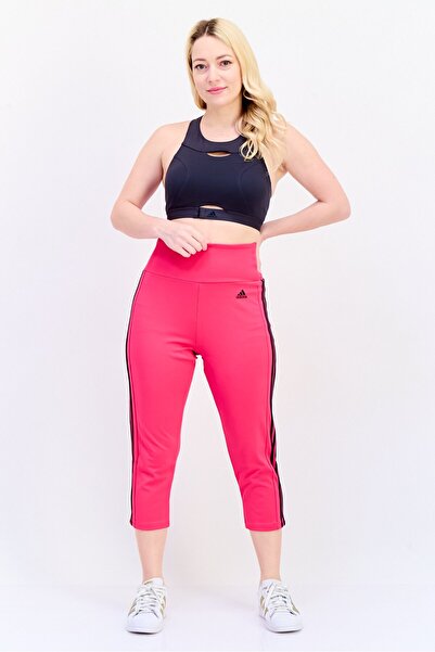 adidas Women Sportswear Fit Pull On Training Leggings, Fuchsia