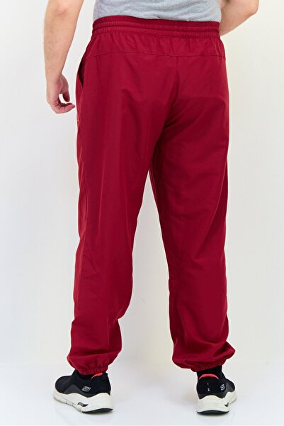 adidas Men Sportswear Fit Brand Logo Outdoor Sweatpants, Maroon