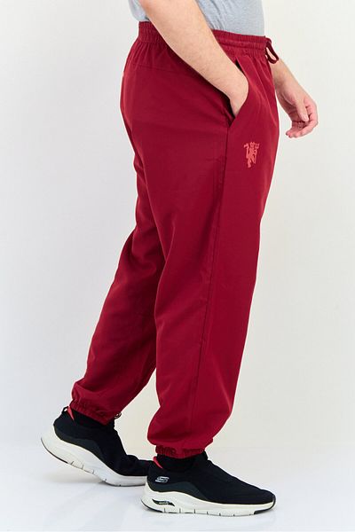 adidas Men Sportswear Fit Brand Logo Outdoor Sweatpants, Maroon