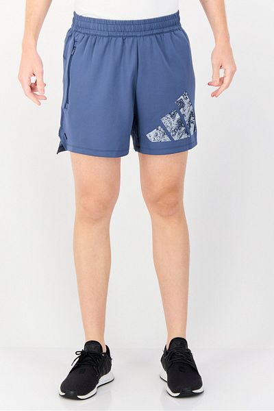 adidas Men Sportswear Fit 5 Inseam Training Shorts, Slate Blue