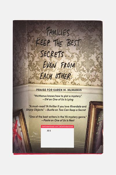 Karen M McManus The Cousins Family First Always Book, Black