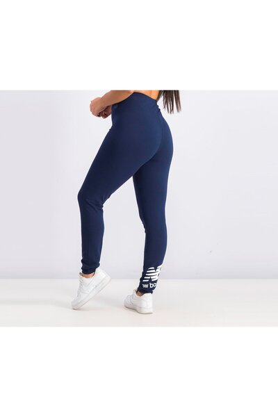 New Balance Womens Plain Leggings, Navy