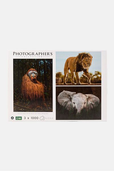 Ambassador Tri - Pack 3 x 1000 Pcs Photographers Collection Puzzle Games