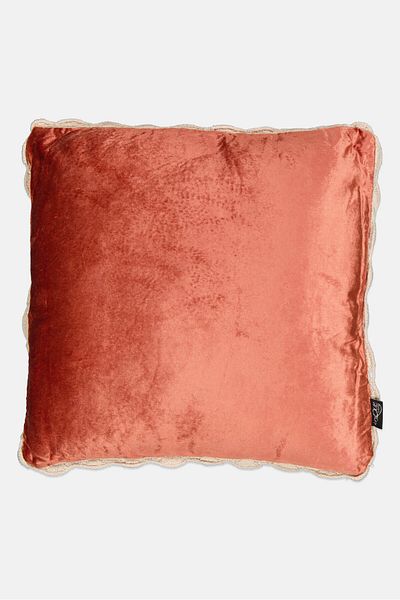 Unique Living Plain Sascha Cushion, Redwood