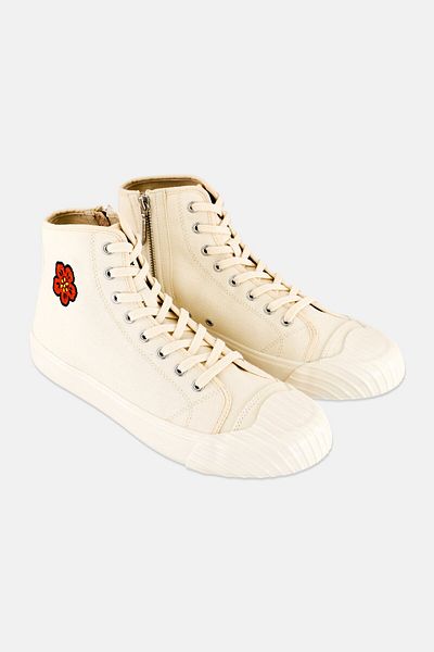 Kenzo Men Lace Up Casual Shoes, Off White
