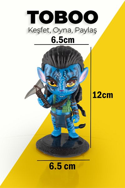 shop Avatar 2 Jake Sully Chibi Action Figure |   Q-Chibi Collection