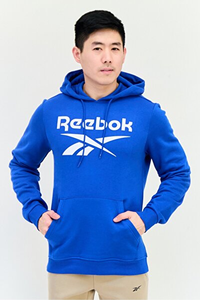 Reebok Men Sportswear Fit Long Sleeves Running Sweatshirt, Blue