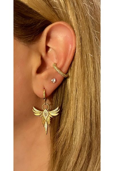 Store Diva Charm Elegant Moonlight Cartilage Earrings