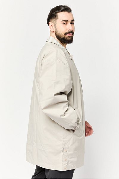 adidas Men Sportswear Fit Long Sleeves Outdoor Jacket, Beige