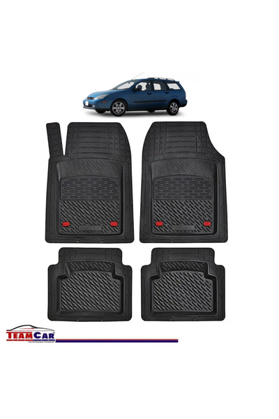 TEAMCAR Covorașe auto tip tavă compatibile cu Ford Focus Mk1 (1998-2005) - Break