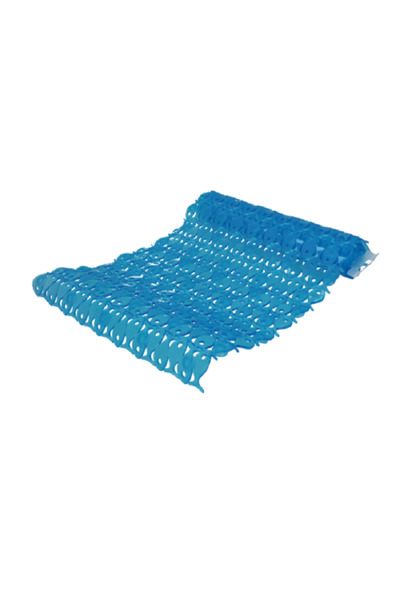 Tatay Fish Design Rectangular Anti-Slip PVC Bath Mat Blue 97 x 36cm