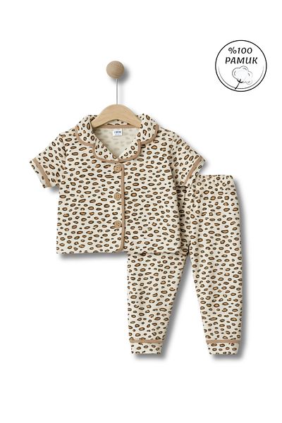 GizaKids 100% Cotton Short Sleeve Baby Kids Pajamas