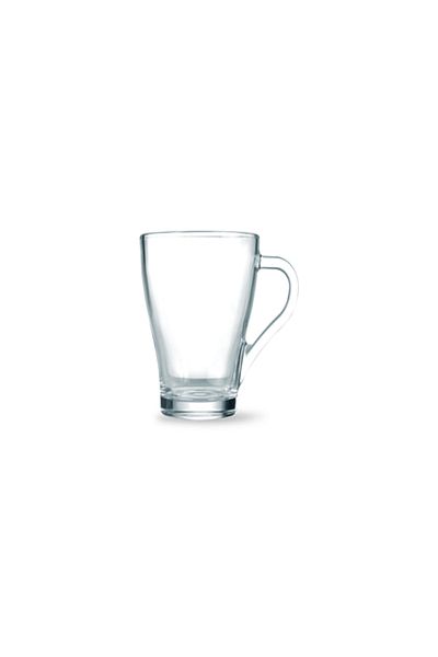 Luminarc 6-Piece Tempered Glass Mug Clear