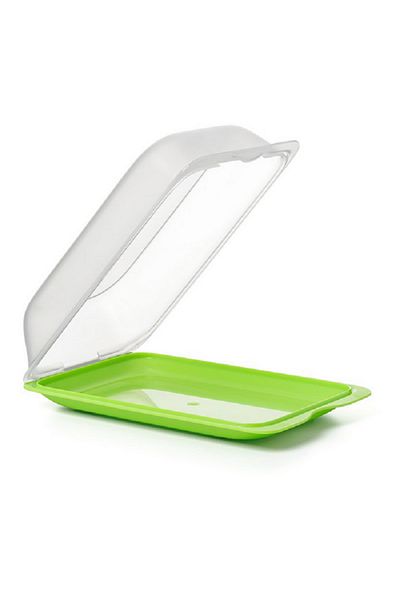 Tatay Stackable Rectangular Plastic Maxi Food Container Set Assorted Color