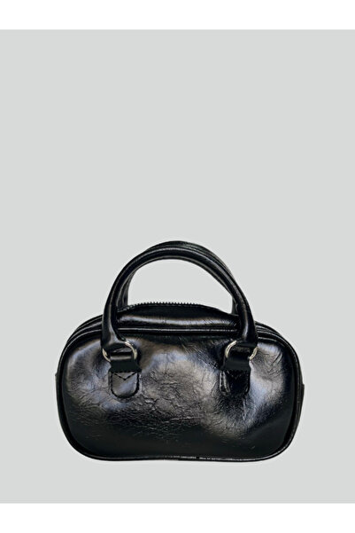 VAZIRADK Minilux Shiny Leather Looking Bag with Chain ​​Hanger