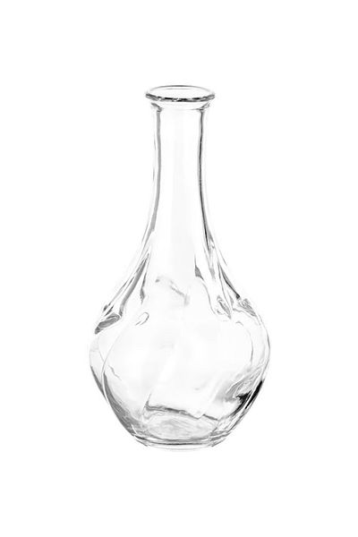 IKEA Clear Glass Vase – 17 cm Height