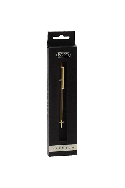Roco Premium Metal Executive Pen - Blue Ink, Medium Ballpoint