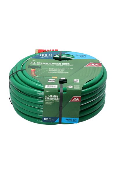 ACE All Season Garden Hose Green 100ft x 5/8inch