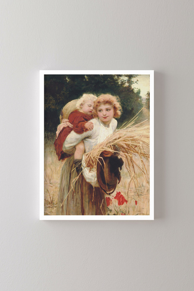 epiqart Continuous Care by Frederick Morgan - White Frame
