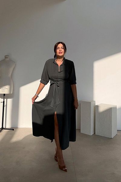 ELVAN TOLON Duck Head Green Comfort Dress