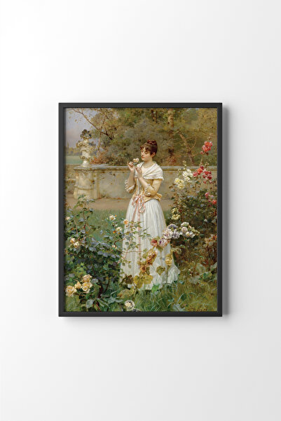 epiqart Güllerin Gülü - Siyah Çerçeve