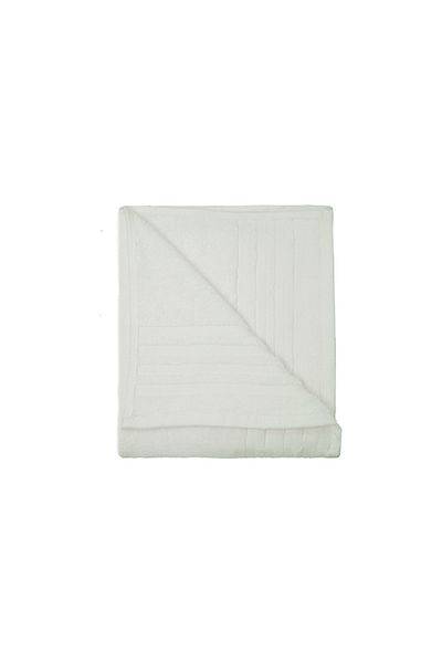 Trident : 4Piece 100 Cotton Smart Twist Bath Towel Set White 70x130cm